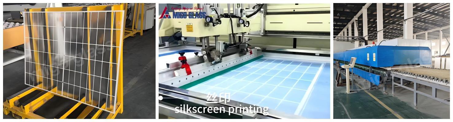 Ultra-thin screen printing solar glass processing at MIGO GLASS Ultra-thin screen printing solar glass processing at MIGO GLASS